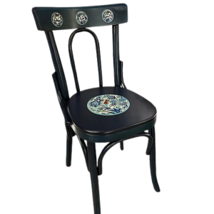 كرسي قيشاني - كحلي